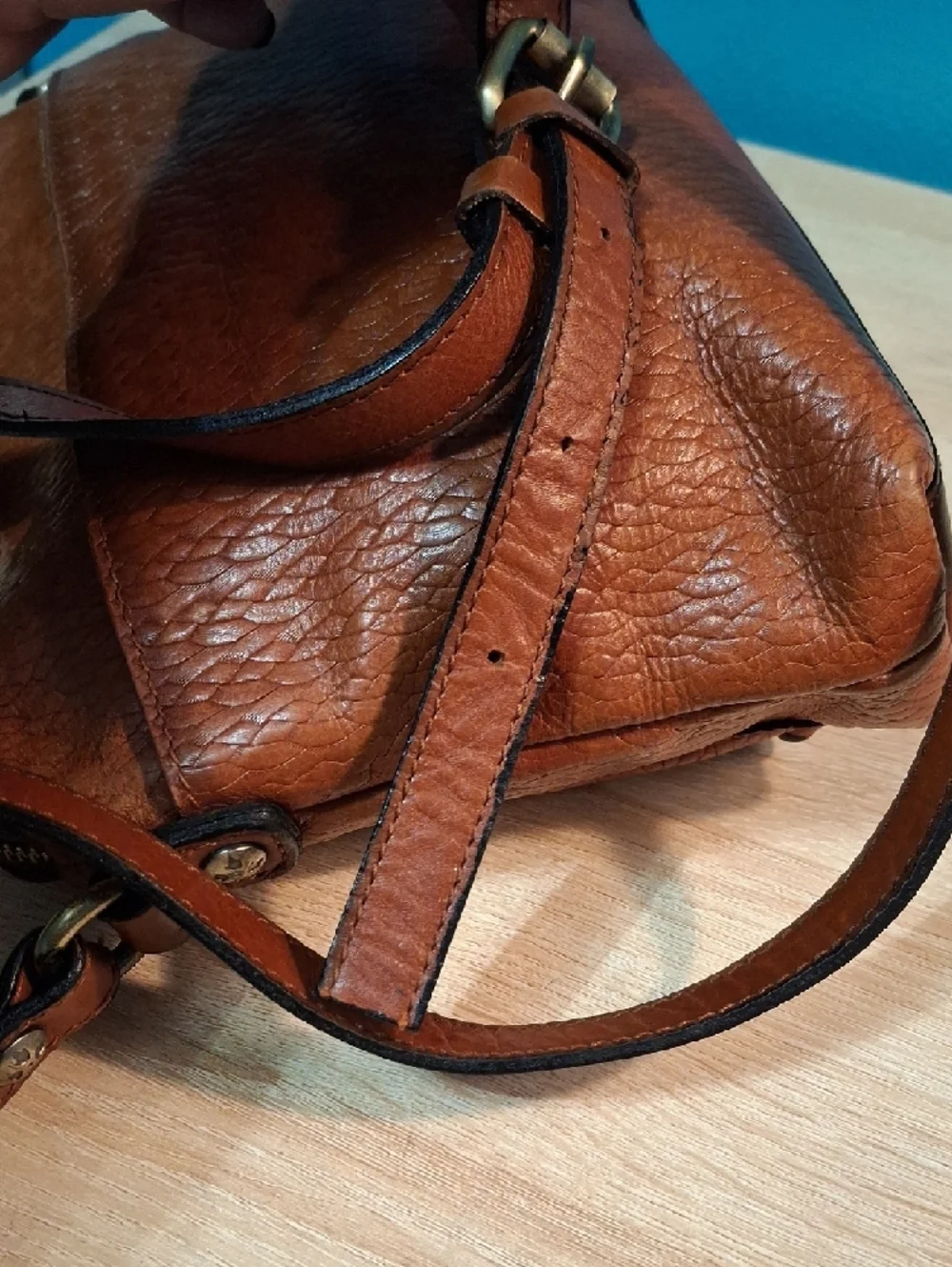 Patricia Nash Avellino Woven Leather Crossbody Bag - Picture 10 of 15